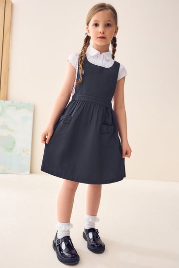 Cotton cheap school pinafore