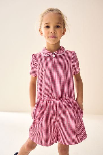 Next gingham playsuit store