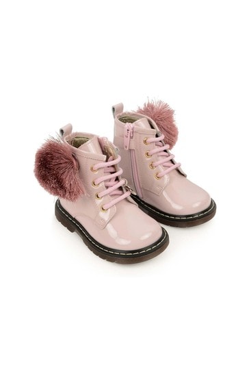 girls pink boots