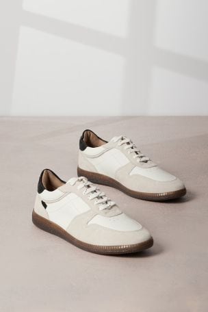 Soft on sale leather trainers