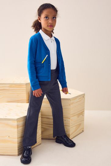 Buy Cotton Rich Frill Pocket Jersey School Cardigan 3 16yrs from