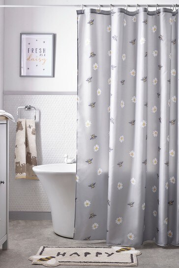 Pattern Shower Curtain From The Next Uk, What Are Shower Curtains Made Of