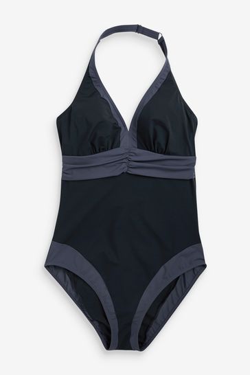 Buy Figleaves Black Edge Colourblock Underwired Swimsuit From The Orgshops Online Consumption