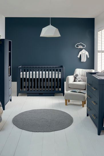 Navy blue clearance nursery furniture