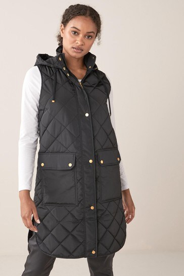 black armani gilet