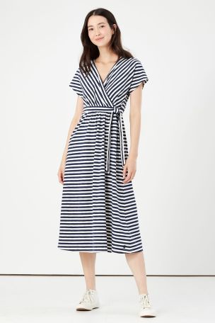 Buy Joules Riley Print Jersey Wrap Dress from the Next UK online shop