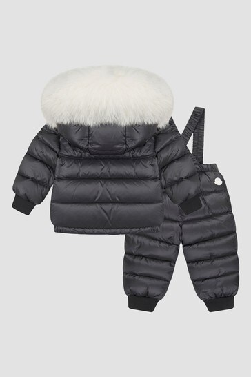 Baby Black Landane Snowsuit