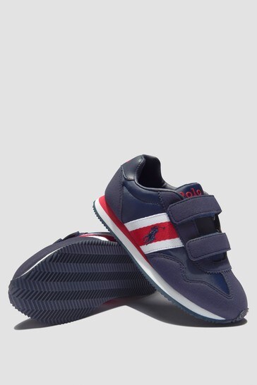 Boys Navy Trainers