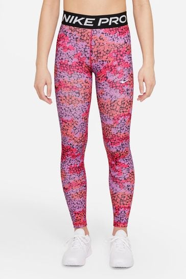 nike pro dri fit printed leggings