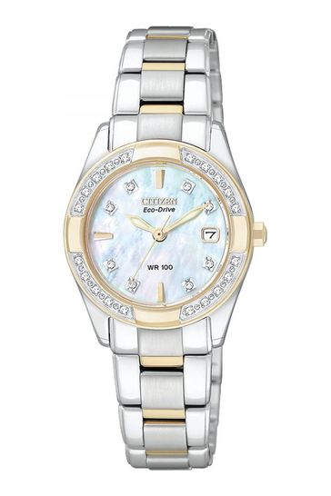 Buy Citizen Ladies Silver Tone Regent Watch from the Laura Ashley