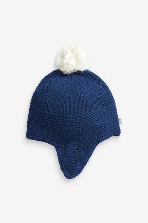 Buy The Little Tailor Navy Trapper Hat 