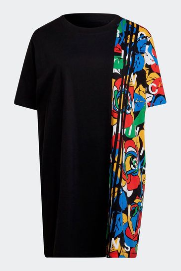 Buy adidas Originals Plus Size Rich Mnisi Black Dress from the Next UK  online shop