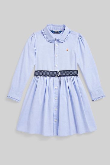 Buy Polo Ralph Lauren Cotton Oxford Logo Shirt Dress from Next