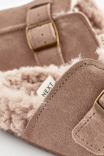 Suede clog new arrivals slippers