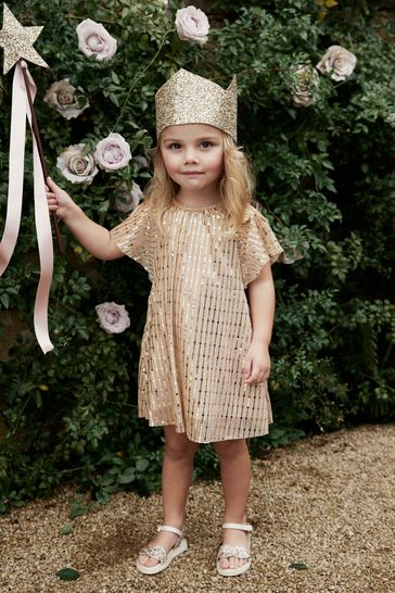 Next sequin hot sale dress girl