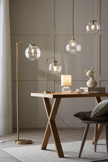 Clear Bourton Easy Fit Pendant Lamp Shade