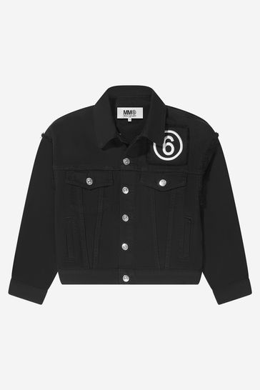 Kids Cotton Jacket in Black