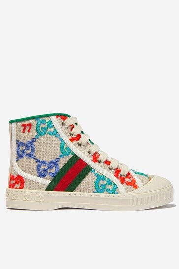 Kids GG High Top Tennis 1977 Trainers in Multicoloured