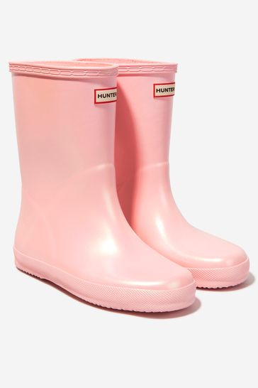 Girls Wellies in Pink