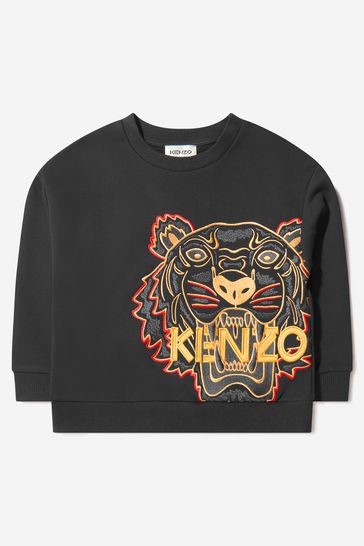 Unisex Chinese New Year Embroidered Sweatshirt in Black