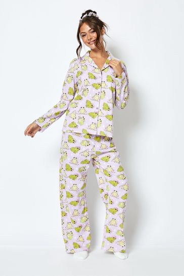 Buy Skinnydip Purple Toadeo Pyjama Set from the Laura Ashley online shop