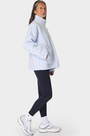 Buy Sweaty Betty Plush Textured Half Zip Fleece from the Laura Ashley online shop