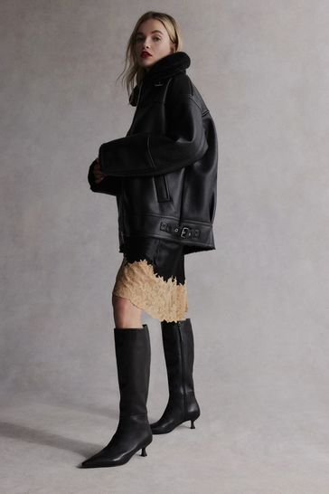 Tabitha simmons max leather ankle boots hotsell