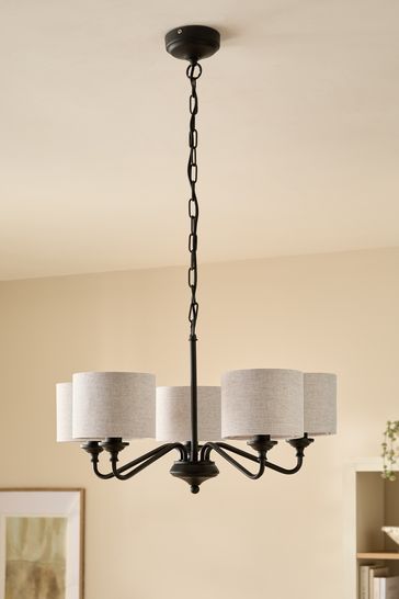 Buy Burford 5 Light Dual Mount Height Adjustable Ceiling Light from the Laura Ashley online shop