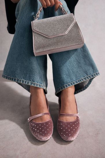 Tabitha simmons mary jane flats clearance