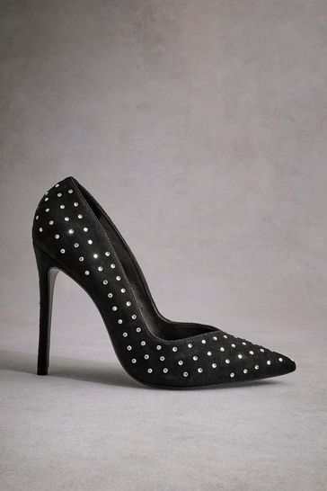 Studded pumps heels cheap