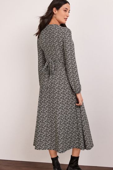 Maternity nursing wrap dress sales
