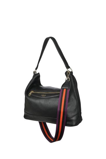Buy OSPREY LONDON Grainy Hide Leather Hendrix Large Hobo Bag from the Laura Ashley online shop