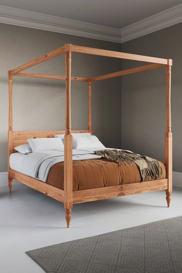 Turned sales leg bed