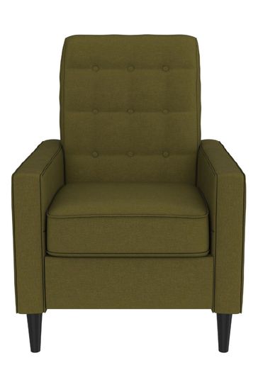 Olive shop green recliner