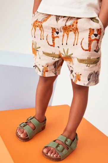 Foam double buckle sandals top