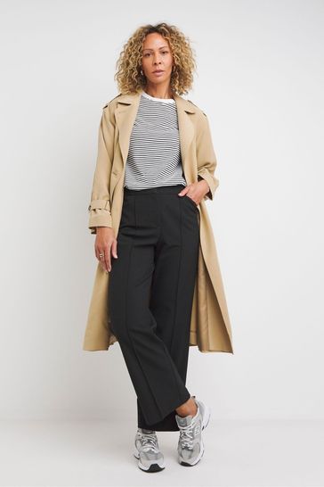 Buy JD Williams Magisculpt Long Wide Leg Black Trousers from Next Ireland