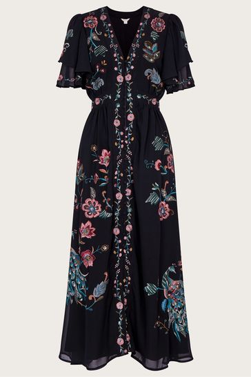 peacocks cold shoulder dress