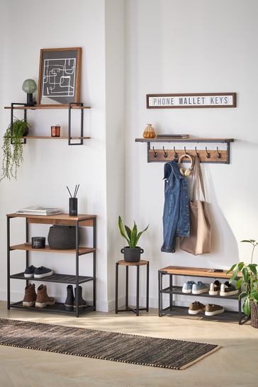 Dark Bronx Coat Hooks