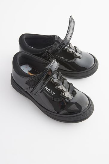Infant size 5 black shoes hot sale