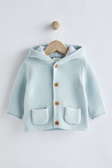 White Baby Knitted Cardigan 0mths 3yrs