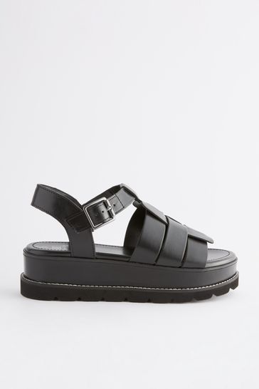 Chunky wedges best sale