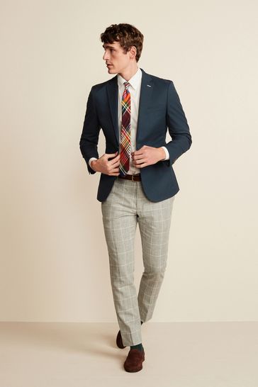 Buy Cotton Stretch Blazer from Next