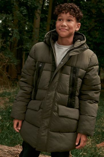 Buy Padded Puffer Coat (3-16yrs) from Next
