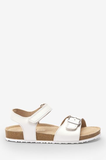 Buy Leather Corkbed Sandals from Next