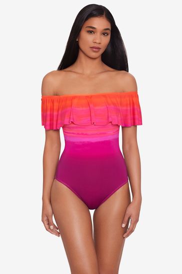 ralph lauren pink swimsuit