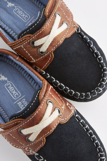 Boys tan outlet boat shoes