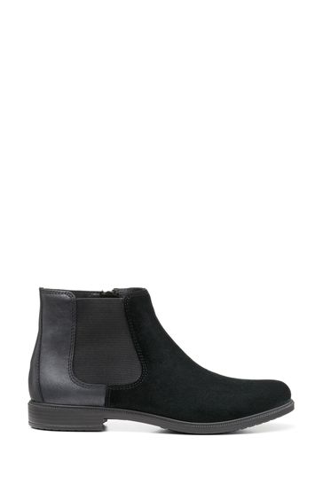 Buy Hotter Tenby Wide Fit Metallic Zip Fastening Boots from the