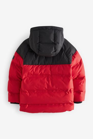 Next red padded clearance jacket