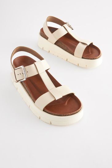 Comfortable flatform sandals discount