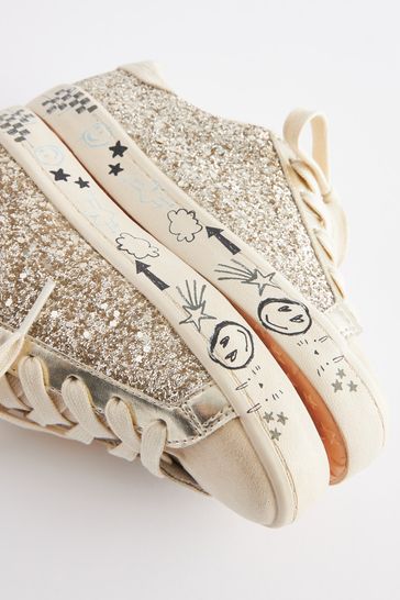Next sale gold trainers